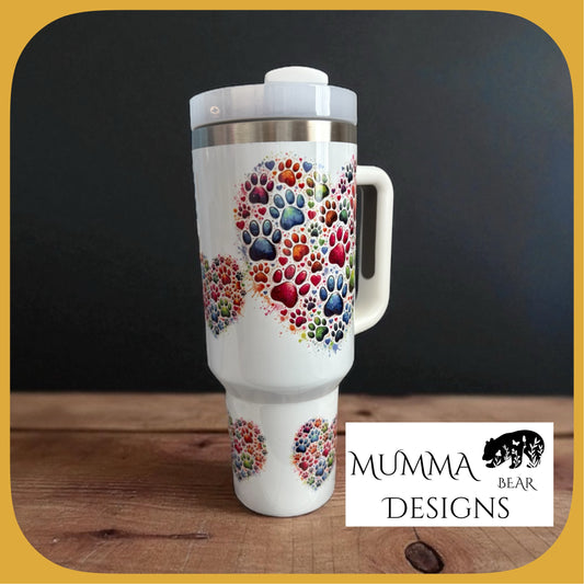 40oz Insulated Tumbler with Straw & Lid