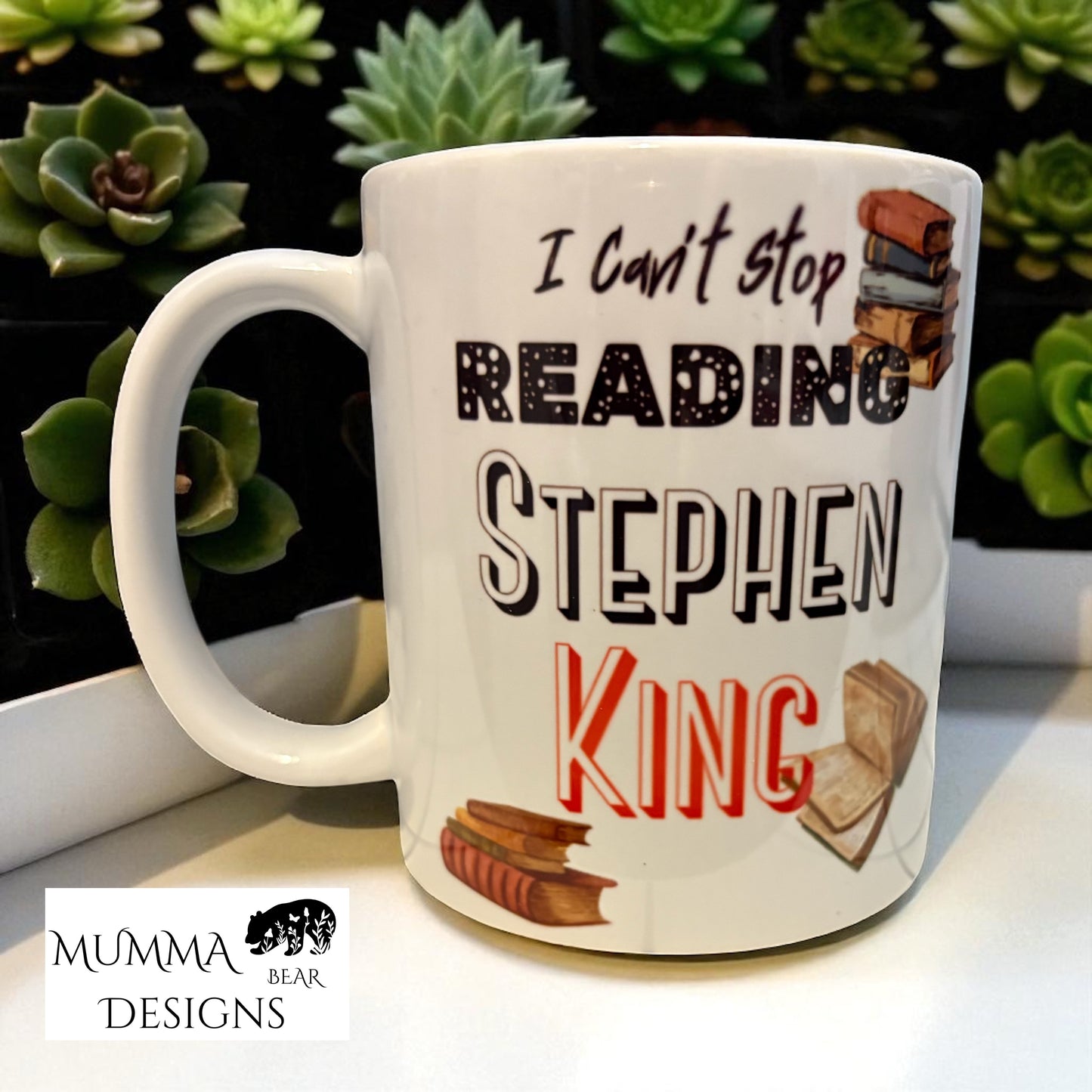 11oz High-Gloss Mug with Colored Handle Options